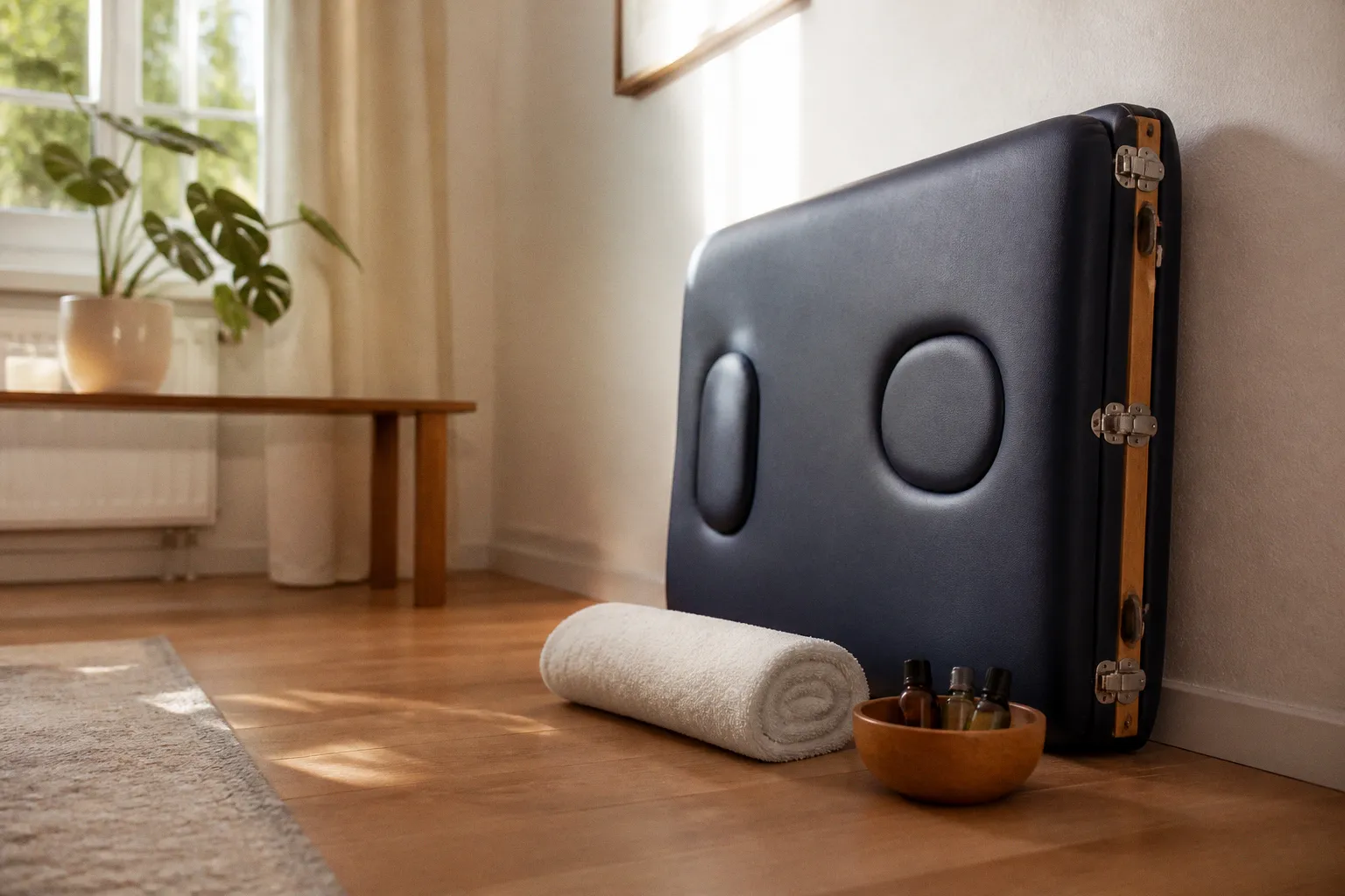 Wellnessmassage zu Hause: Vorbereitung für den Hausbesuch